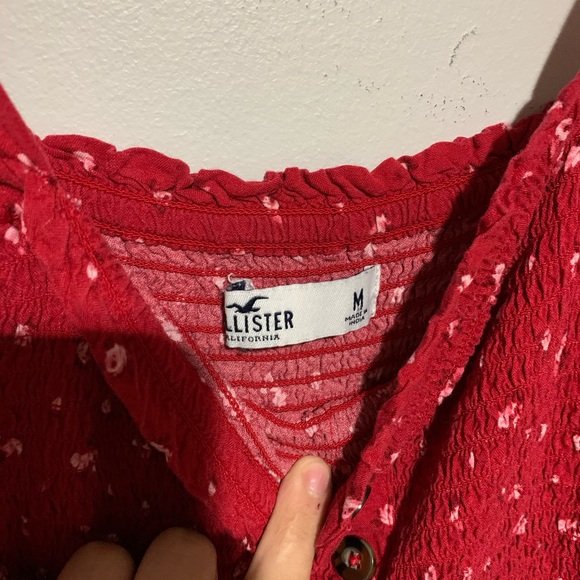 red floral romper - Picture 3 of 3